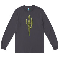 Smoke cactus Long Sleeve Tee - BarkalooDesign