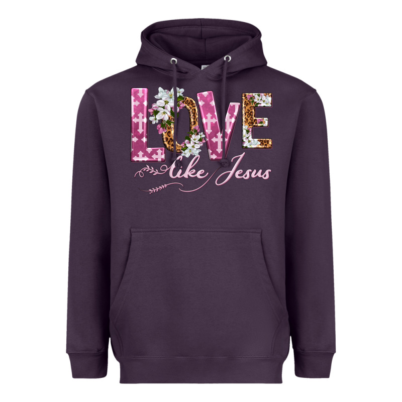 Love Like Jesus Heavyweight Hoodie by texasbilliewilder | Teevron