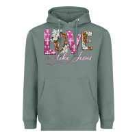 Sage love like jesus Heavyweight Hoodie - texasbilliewilder