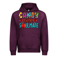 Mauve Wine candy is my soulmate Urban Hoodie - AdoDesignShop