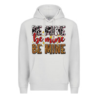 Dove Grey be mine be mine be mine Premium Hoodie - AdoDesignShop