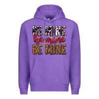 Purple be mine be mine be mine Premium Hoodie - AdoDesignShop