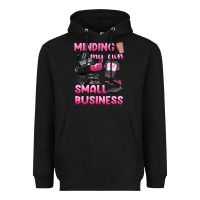 Black minding my own small business Heavyweight Hoodie - texasbilliewilder