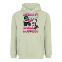 Matcha minding my own small business Heavyweight Hoodie - texasbilliewilder