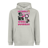 Moon Dust minding my own small business Heavyweight Hoodie - texasbilliewilder