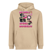 Mushroom minding my own small business Heavyweight Hoodie - texasbilliewilder