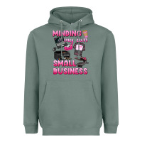 Sage minding my own small business Heavyweight Hoodie - texasbilliewilder