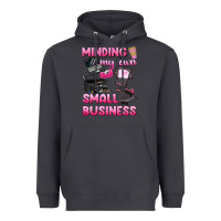 Smoke minding my own small business Heavyweight Hoodie - texasbilliewilder