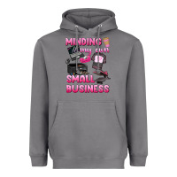 Storm minding my own small business Heavyweight Hoodie - texasbilliewilder