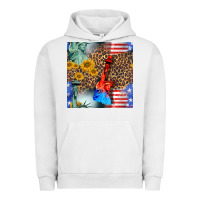 Pigment Lunar Rock statue of liberty american flag Urban Hoodie - BundleAndBundleShop