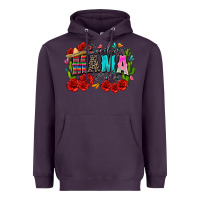 Plum badass mama cita Heavyweight Hoodie - Zillion Design Studio