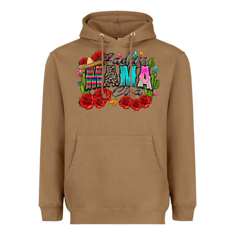 Badass Mama Cita Heavyweight Hoodie by Zillion Design Studio | Teevron