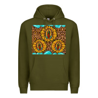 Army Green our lady of guadalupe Premium Hoodie - JahusDesignShop