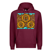 Burgundy our lady of guadalupe Premium Hoodie - JahusDesignShop