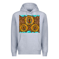 Heather Grey our lady of guadalupe Premium Hoodie - JahusDesignShop