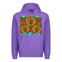 Purple our lady of guadalupe Premium Hoodie - JahusDesignShop