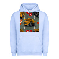 Dump Truck Seamles Pattern Urban Hoodie | Teevron