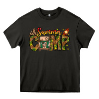 Asphalt Summer Camp Heavy Core Tee - CowhideDigitalArt