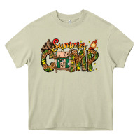 Mossy Summer Camp Heavy Core Tee - CowhideDigitalArt
