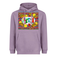 Lavender taco fiesta Heavyweight Hoodie - Zillion Design Studio