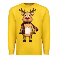 Lemon cute reindeer Premium Sweatshirt - RanaPortraitStore