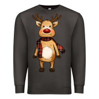 Smoke cute reindeer Premium Sweatshirt - RanaPortraitStore