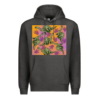 Charcoal Heather dinosaur brontosaurus Premium Hoodie - Artiststas