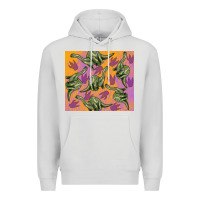 Dove Grey dinosaur brontosaurus Premium Hoodie - Artiststas