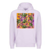 Lilac dinosaur brontosaurus Premium Hoodie - Artiststas