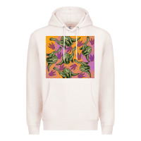 Pale Pink dinosaur brontosaurus Premium Hoodie - Artiststas