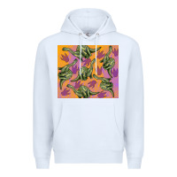 White dinosaur brontosaurus Premium Hoodie - Artiststas