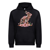 Black bunny with blossom flower Urban Hoodie - Artiststas