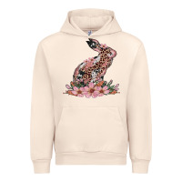 Sandshell bunny with blossom flower Urban Hoodie - Artiststas