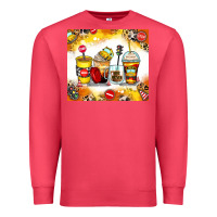 Cardinal bus driver coffee cups Premium Sweatshirt - Zillion Design Studio