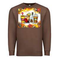 Chestnut bus driver coffee cups Premium Sweatshirt - Zillion Design Studio