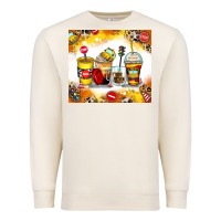 Sandshell bus driver coffee cups Premium Sweatshirt - Zillion Design Studio