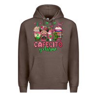 Coffee cafecito y chisme coffee cups Premium Hoodie - Jasminsmagicworld