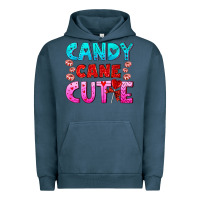 Pigment Midnight Navy candy cane cutie Urban Hoodie - AdoDesignShop