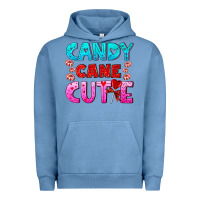 Pigment Pebble Blue candy cane cutie Urban Hoodie - AdoDesignShop