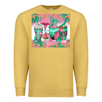 Antique Gold respiratory therapist coffee cups Premium Sweatshirt - Zillion Design Studio