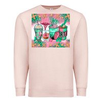 Pale Pink respiratory therapist coffee cups Premium Sweatshirt - Zillion Design Studio
