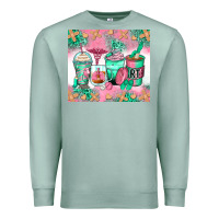 Seafoam respiratory therapist coffee cups Premium Sweatshirt - Zillion Design Studio