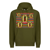 Army Green our lady of guadalupe tumbler Premium Hoodie - JahusDesignShop
