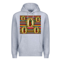 Heather Grey our lady of guadalupe tumbler Premium Hoodie - JahusDesignShop
