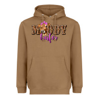 Toasted Coconut moody heifer with leopard tbw Heavyweight Hoodie - texasbilliewilder