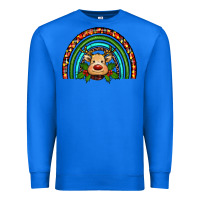 True Royal reindeer rainbow christmas Premium Sweatshirt - RanaPortraitStore