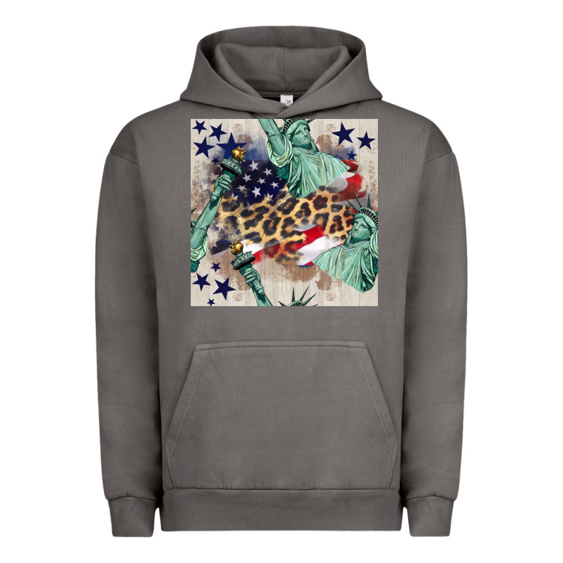 Statue Of Liberty Leopard Urban Hoodie by BundleAndBundleShop | Teevron