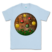 Dusty Blue christmas Classic Tee - BundleAndBundleShop