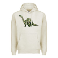 Dinosaur Brontosaurus Premium Hoodie | Teevron