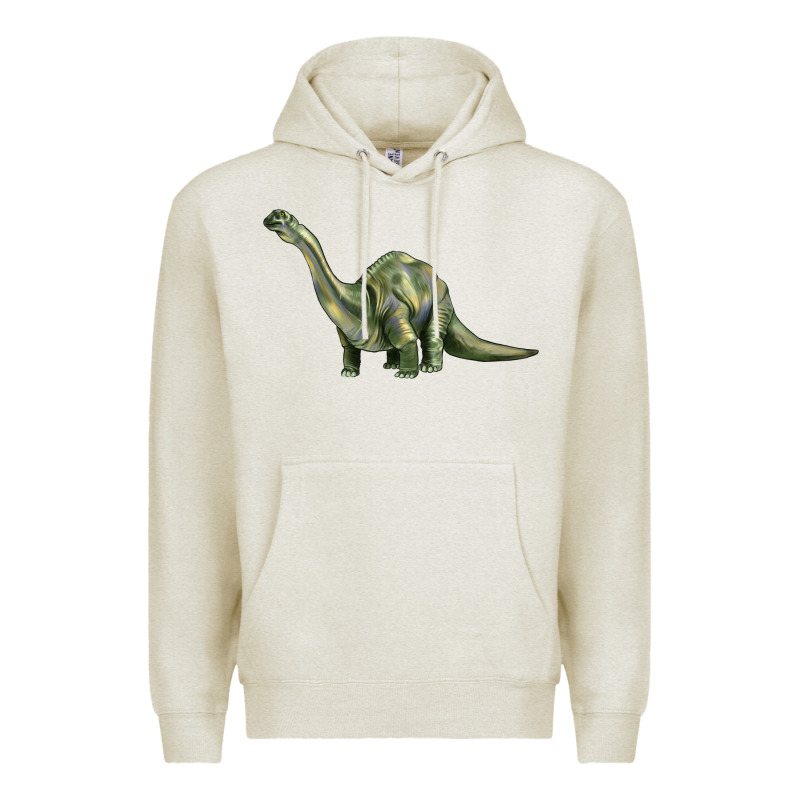 Dinosaur Brontosaurus Premium Hoodie by Artiststas | Teevron